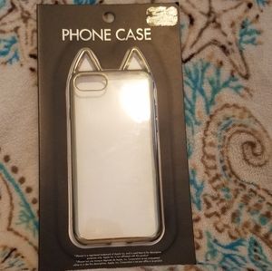 Cat Ear iPhone 7 7s Phone Case Gold